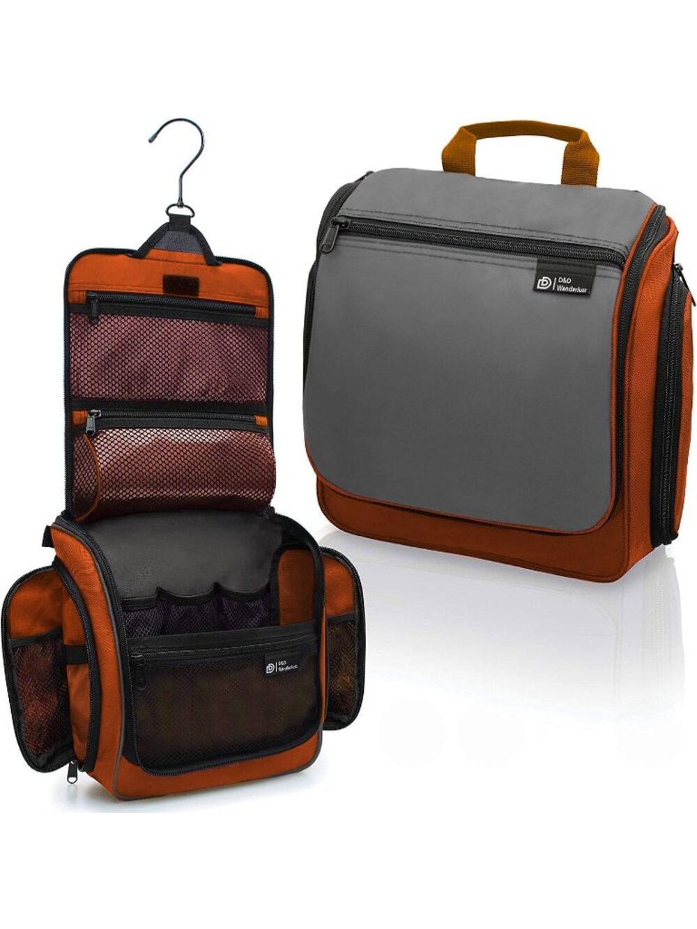 New Hanging Travel Toiletry Bag for Women & Men, Large Organizer